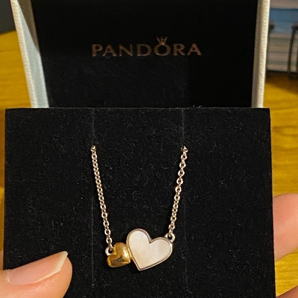 Pandora Jewelry - Pandora two-toned necklace